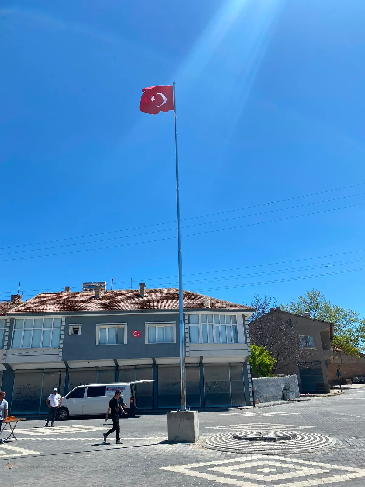 Kayseri Paslanmaz Bayrak Diregi Uygulama 18